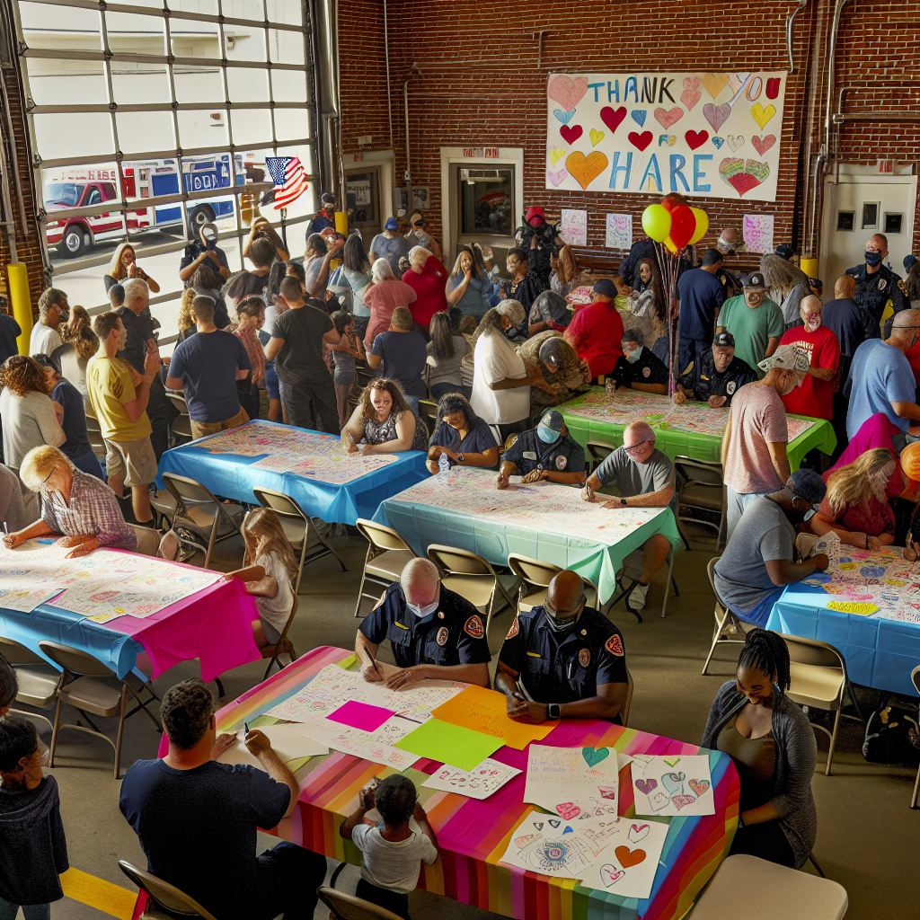 Community Involvement and Support for First Responders
