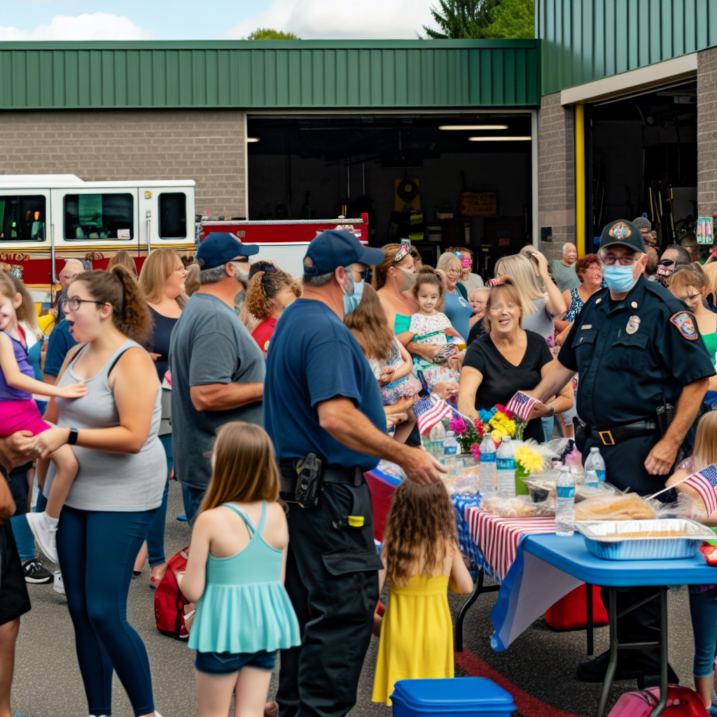 Community Involvement and Support for First Responders