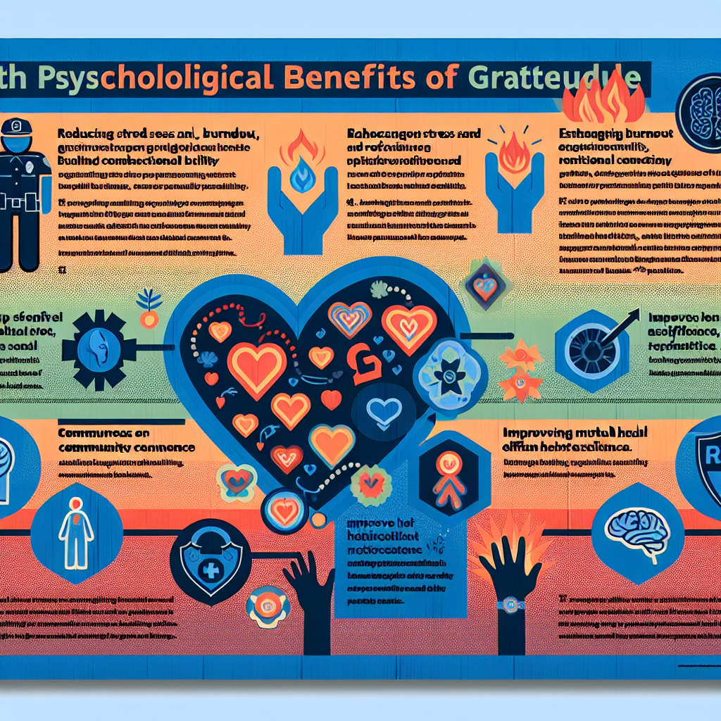 Psychological Benefits of Gratitude for First Responders