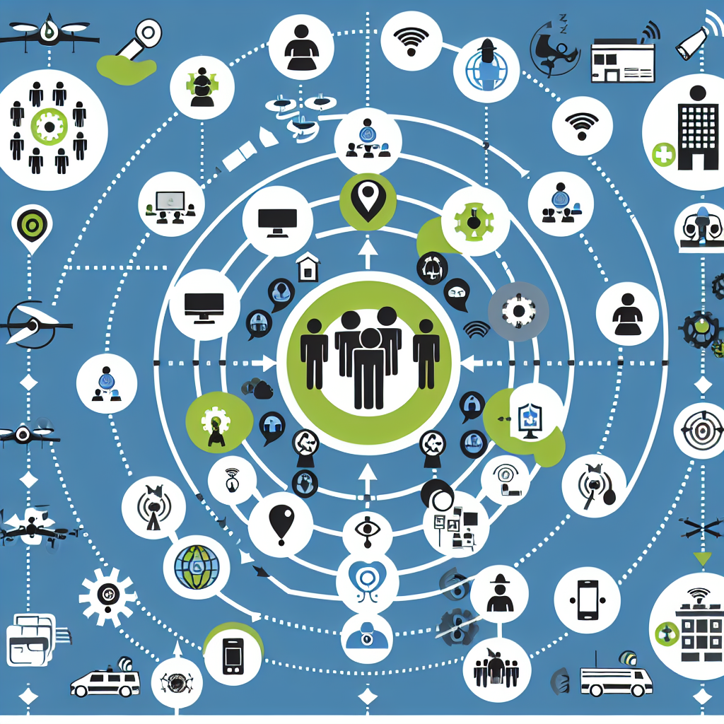 A visual summary graphic illustrating the key takeaways from advancements in emergency management, highlighting unified command, multi-agency collaboration, effective communication, and the role of technology.