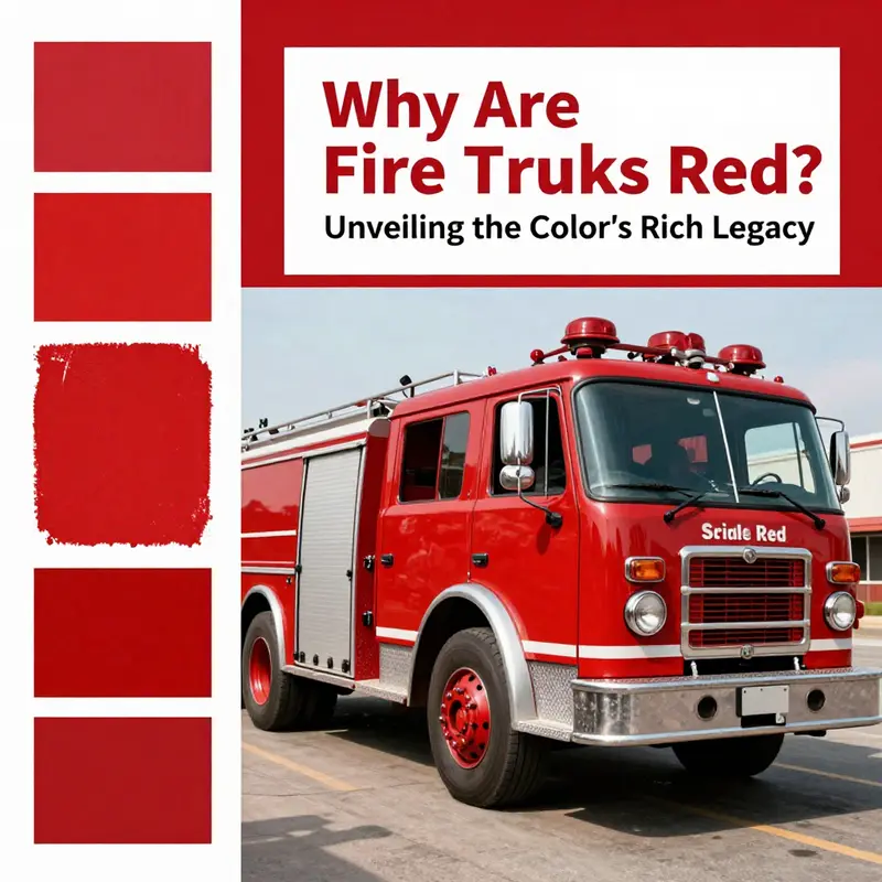 Historical view of fire trucks with their distinctive red paint, reflecting tradition and early firefighting practices.