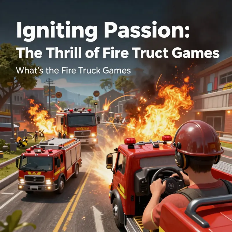 Understanding the intricate mechanics behind fire truck games enhances the gameplay experience.