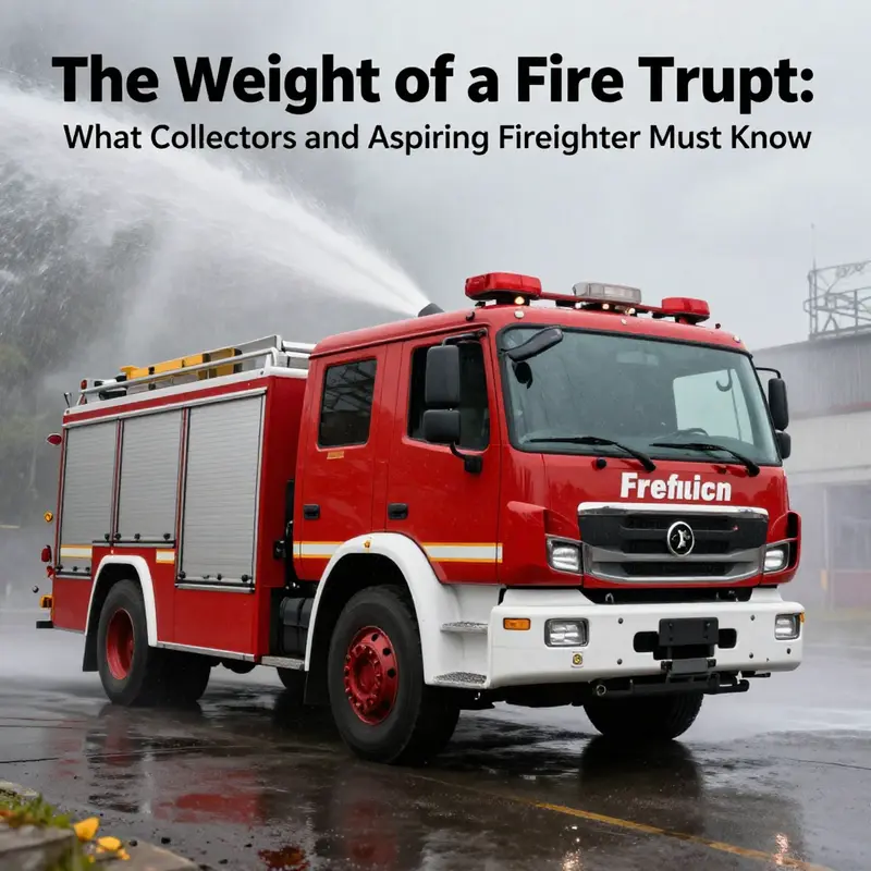 A powerful fire truck spraying water during an active firefighting scene, illustrating its critical role in emergency responses.