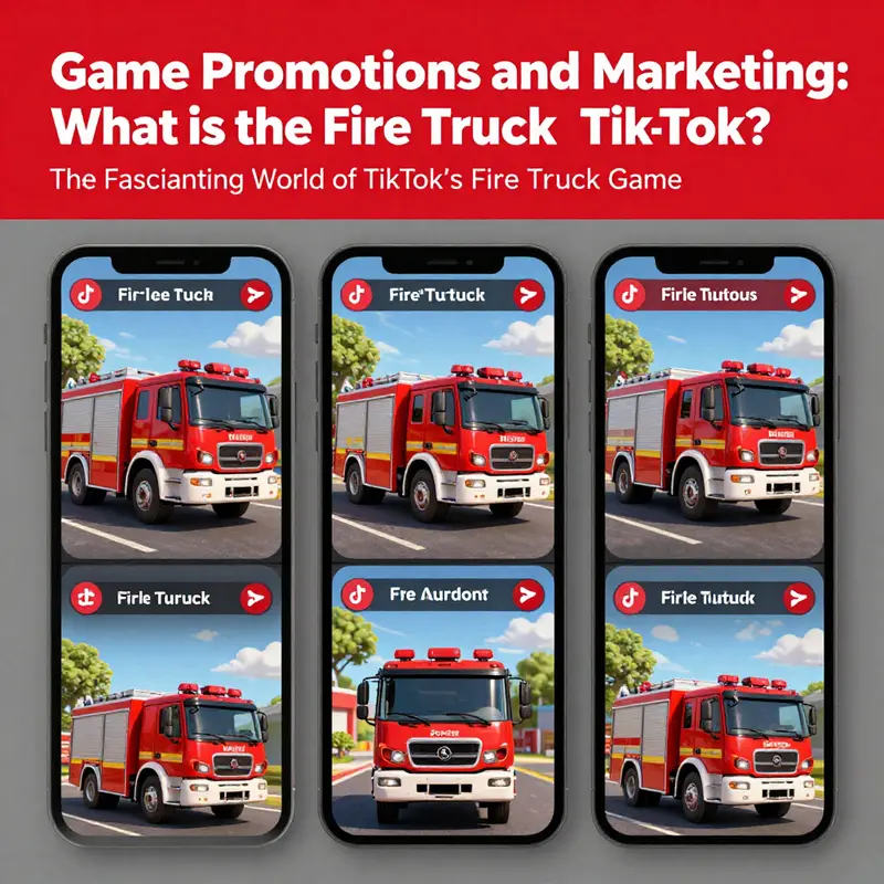 Children learn about fire trucks through engaging animations and playful interactions.