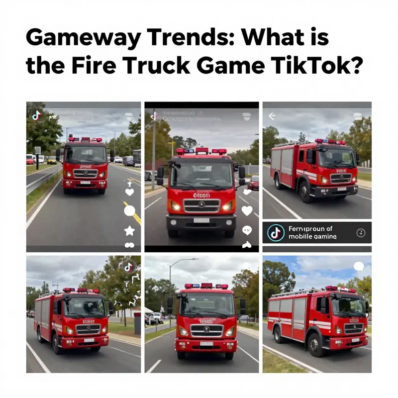 Children learn about fire trucks through engaging animations and playful interactions.