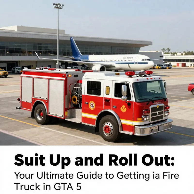 Calling the fire department in GTA 5 is the quickest way to get a fire truck at your location.
