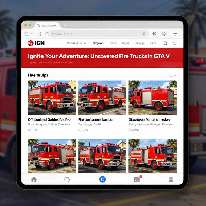 Explore the prominent locations of fire stations in GTA V, home to the coveted fire trucks.
