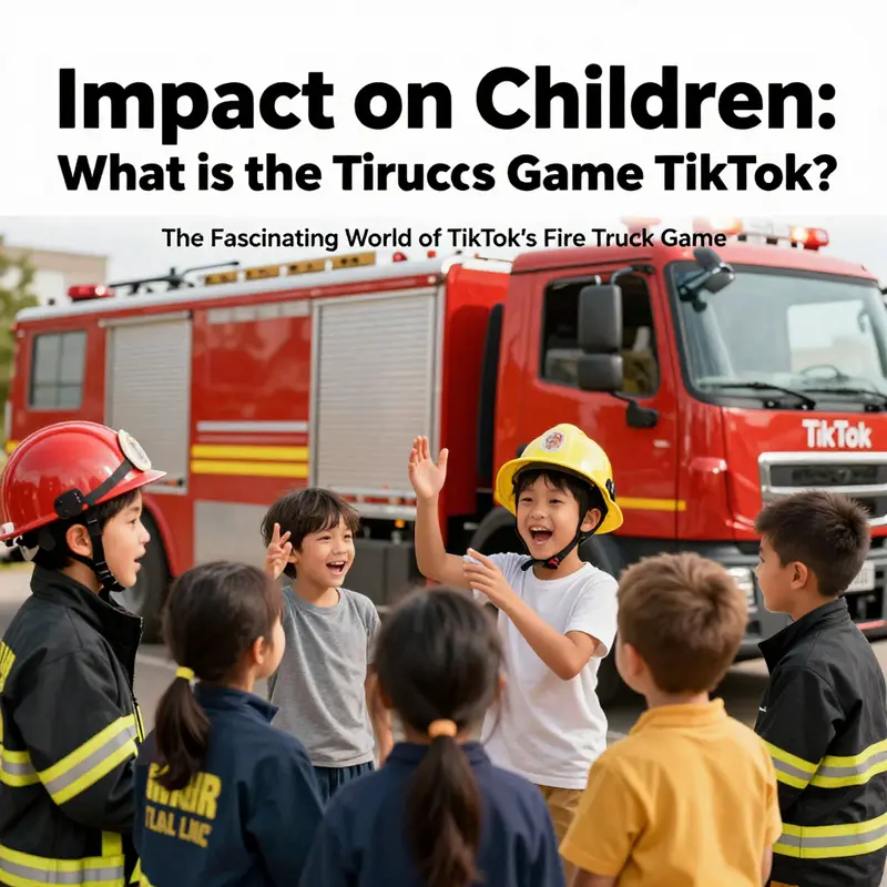Children learn about fire trucks through engaging animations and playful interactions.
