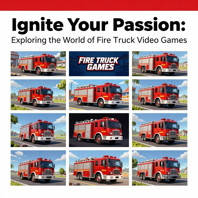 Futuristic firefighting: A flying fire truck saves the day.