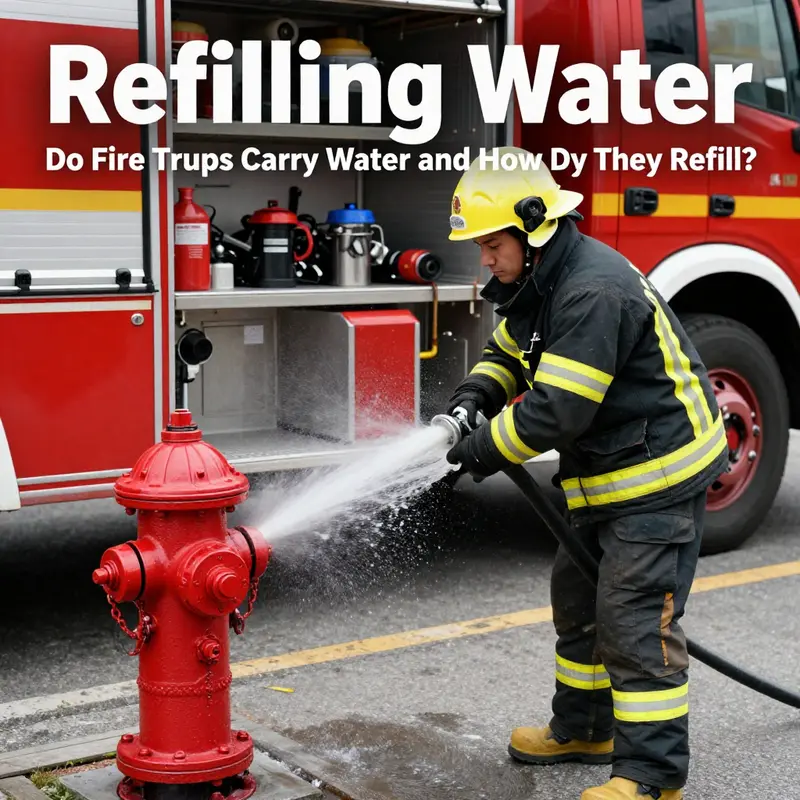 An overview of the essential water-carrying capabilities of fire trucks.