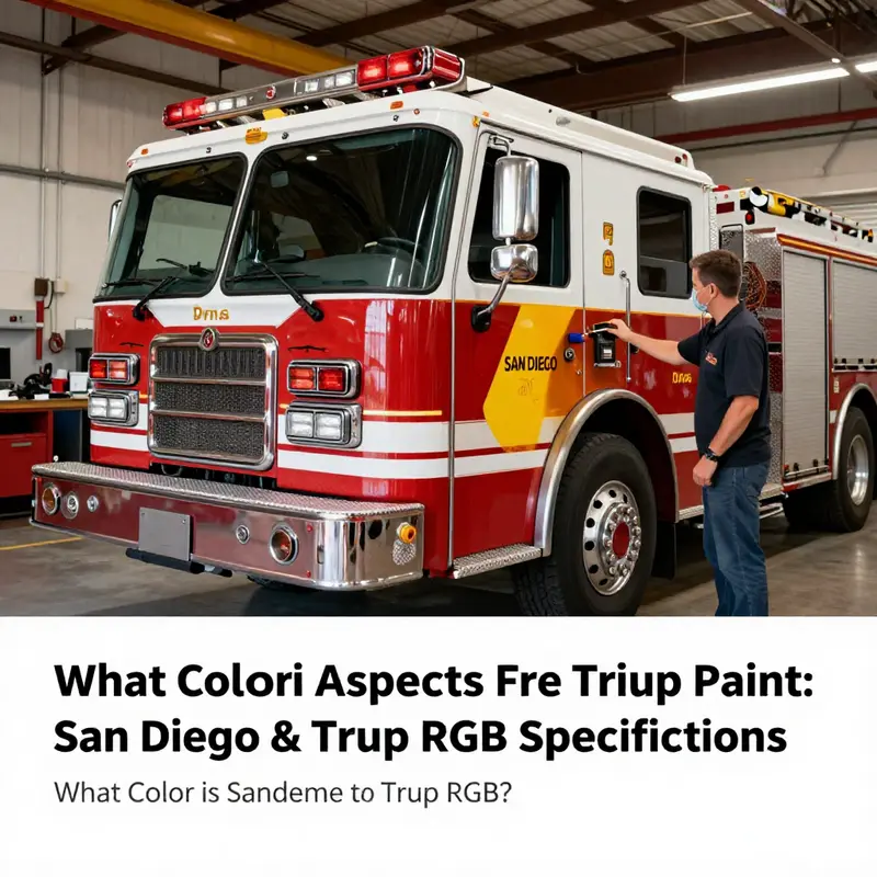 The vibrant red of San Diego fire trucks is officially marked as RGB(204, 0, 0).