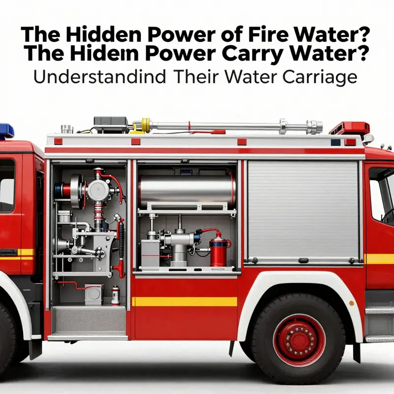 An overview of the essential water-carrying capabilities of fire trucks.