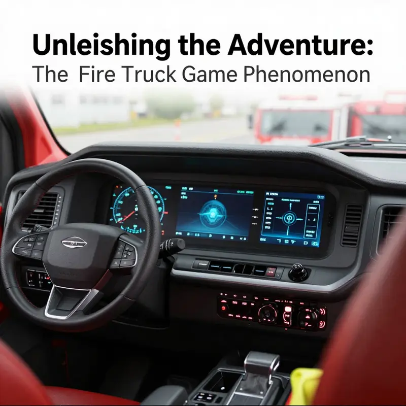 Experience the adrenaline of modern fire truck games with flying vehicles and dynamic emergencies.