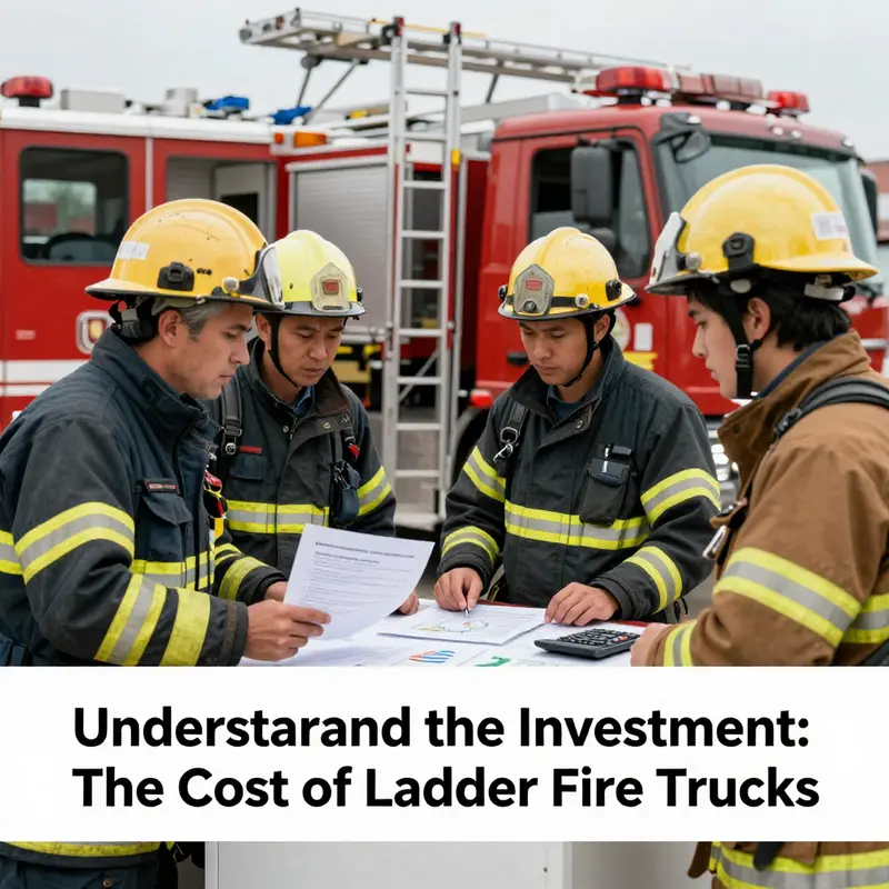 Key factors influencing the cost of ladder fire trucks.