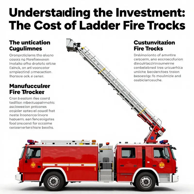 Key factors influencing the cost of ladder fire trucks.