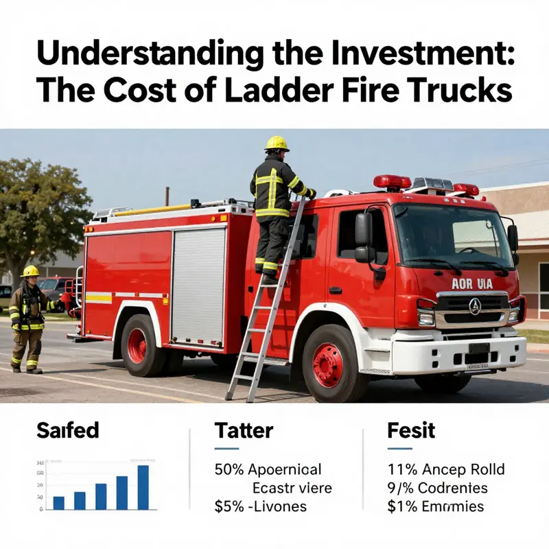Key factors influencing the cost of ladder fire trucks.