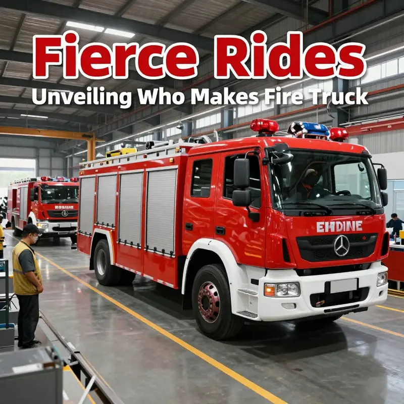 A modern fire truck from Oshkosh Corporation exemplifying quality engineering in North America.