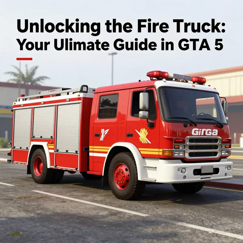 Calling the Fire Department in GTA 5 to get a fire truck.