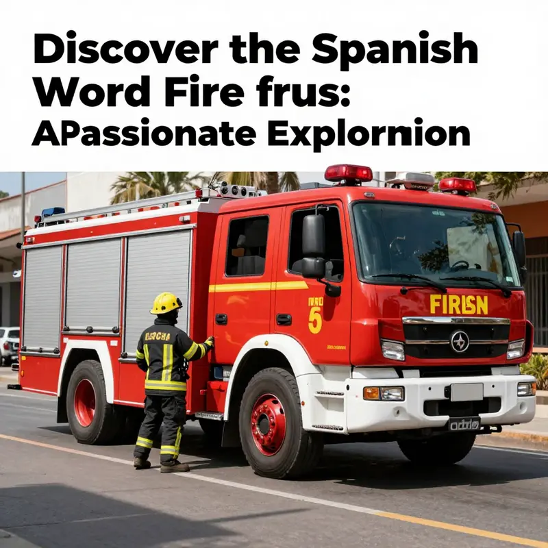 A vivid picture of a fire truck in emergency response mode, showcasing the bravery of firefighters.