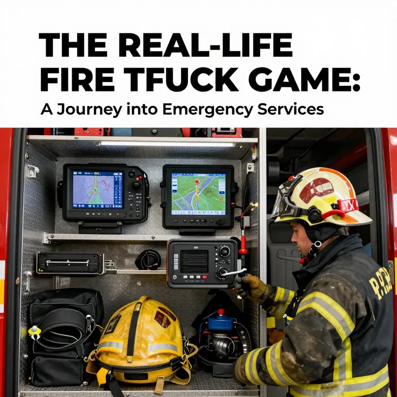 Firefighters respond quickly to an emergency, showcasing the vital role of fire trucks in public safety.