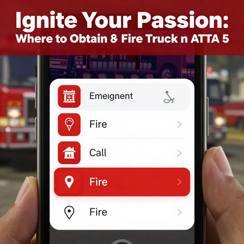 Visit any fire station in GTA 5 to reliably pick up a fire truck.