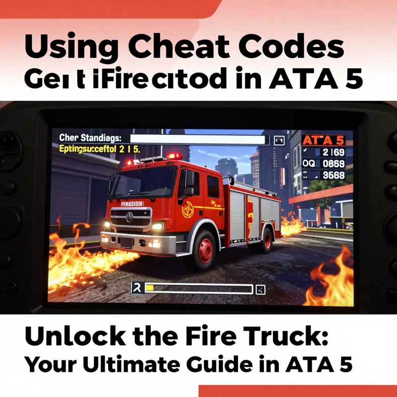 A player calling 911 in GTA 5 to summon a fire truck.