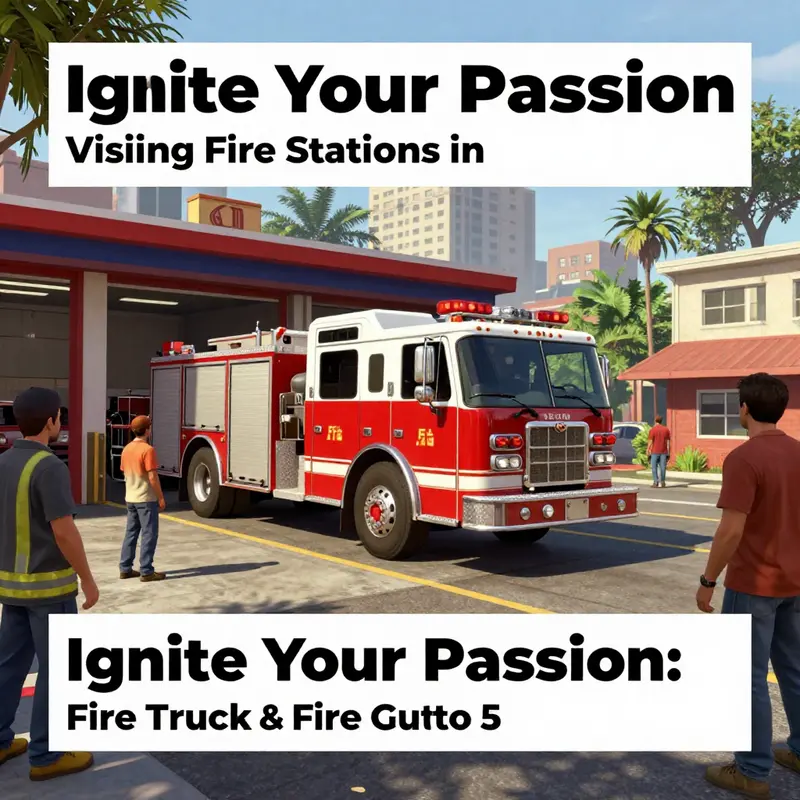 Visit any fire station in GTA 5 to reliably pick up a fire truck.