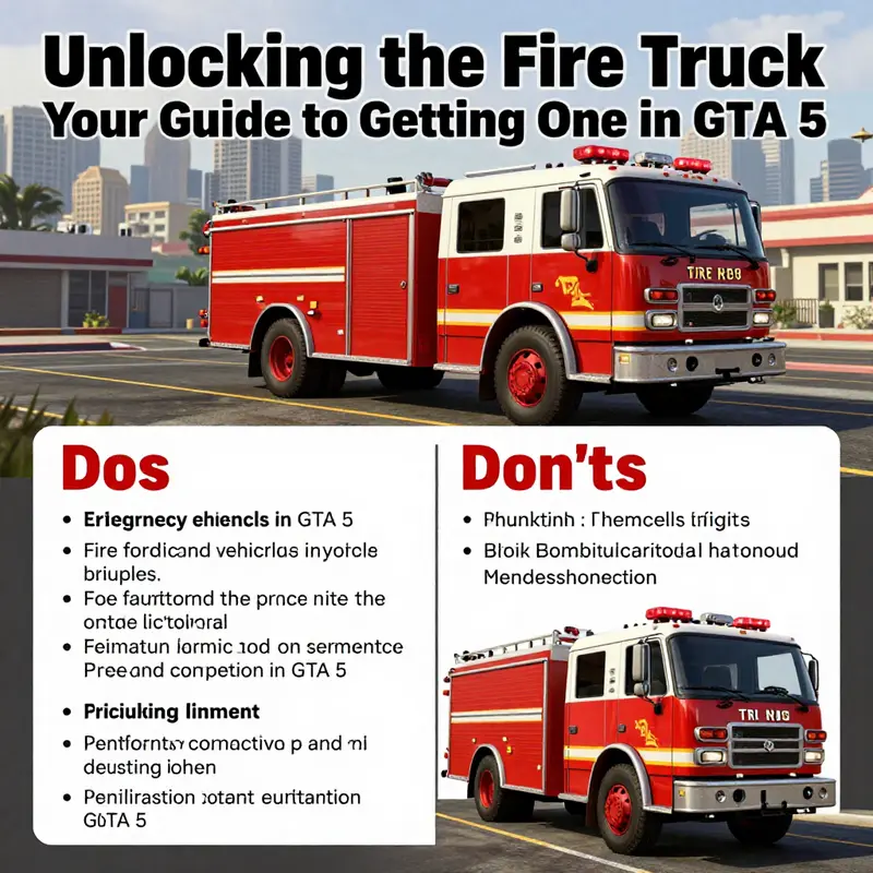 Calling emergency services in GTA 5 to summon a fire truck.
