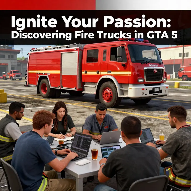 The Rockford Hills Fire Department, one of the key locations for fire trucks in GTA 5.