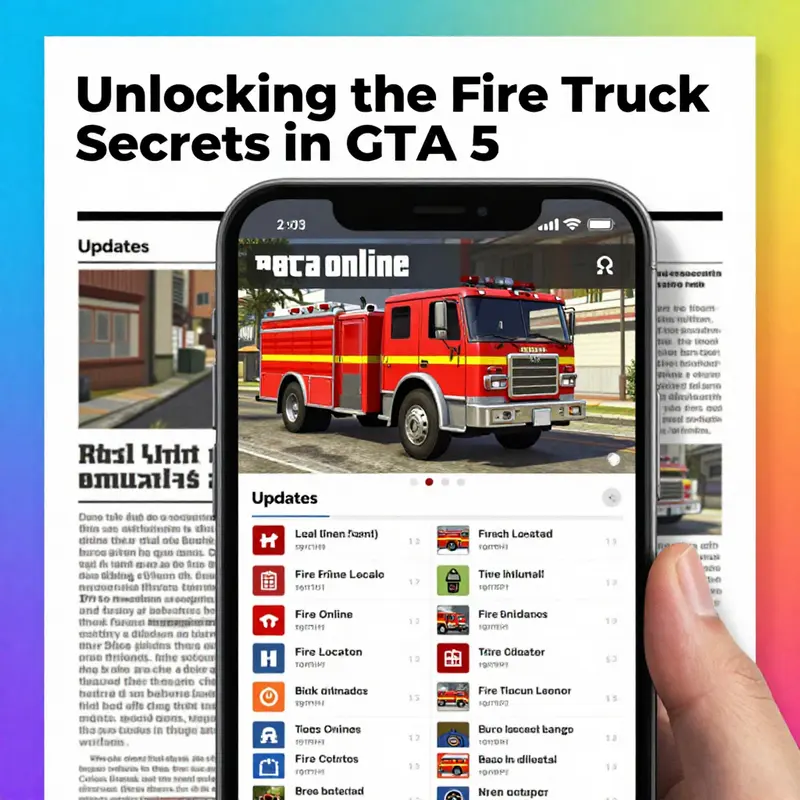 Fire Station 1 in East Los Santos, your primary spot for fire trucks.