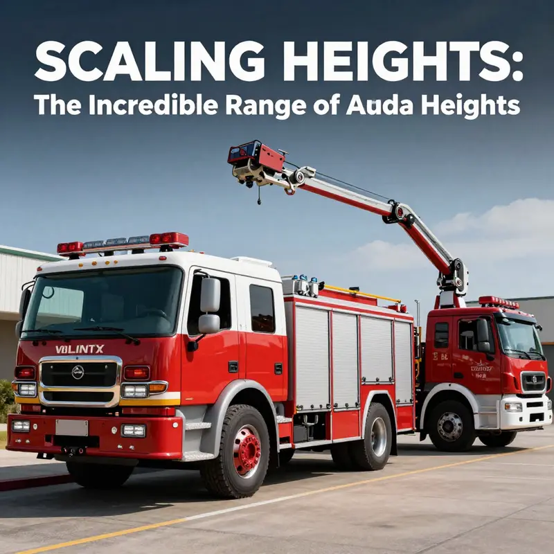 Standard fire trucks display height variations, crucial for urban navigation.
