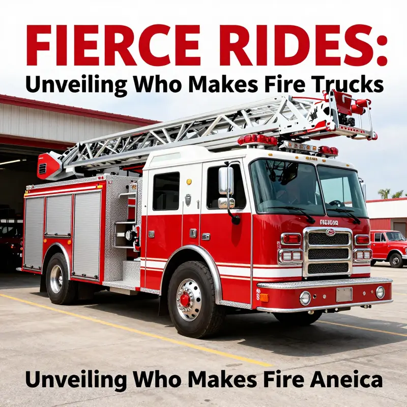 A modern fire truck from Oshkosh Corporation exemplifying quality engineering in North America.