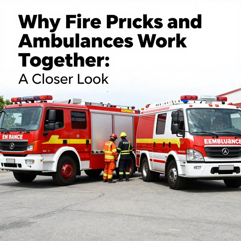 Fire trucks enhance ambulance services by providing vital support during emergencies.