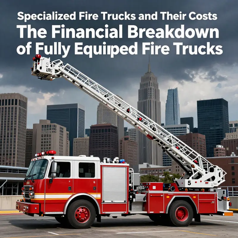 A standard pumper fire truck equipped for essential firefighting operations.