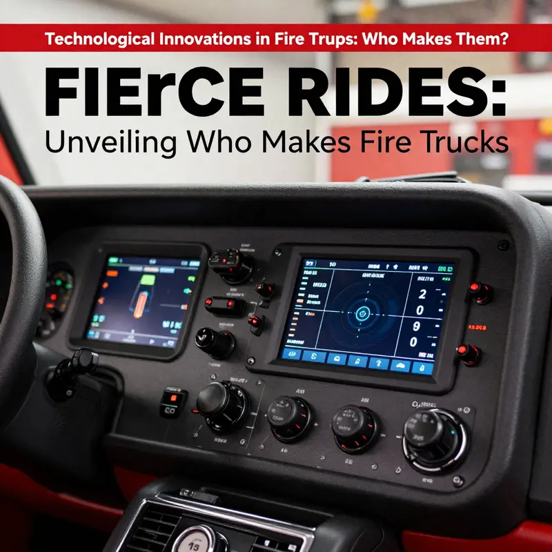A modern fire truck from Oshkosh Corporation exemplifying quality engineering in North America.