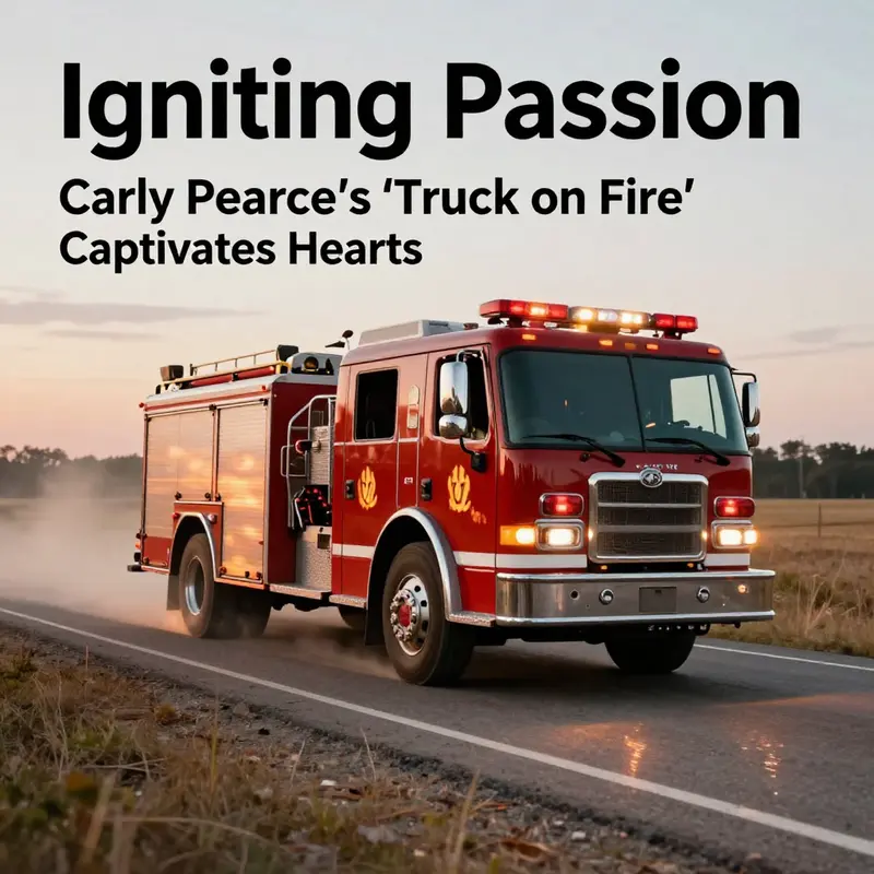 Carly Pearce captivates audiences with her heartfelt performance.