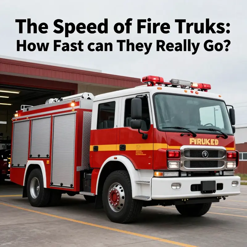 A water tanker fire truck designed for heavy-duty fire response with a focus on speed and stability.