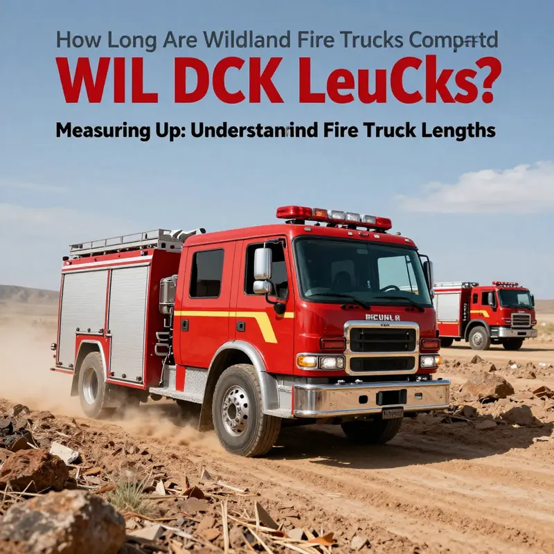 A pumper fire truck in action in an urban setting showcases its critical dimensions for urban firefighting.