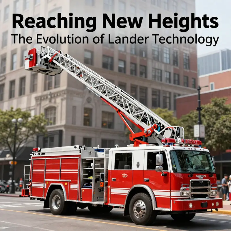 Standard fire truck ladders typically reach heights of about 50 meters, suitable for many urban emergencies.