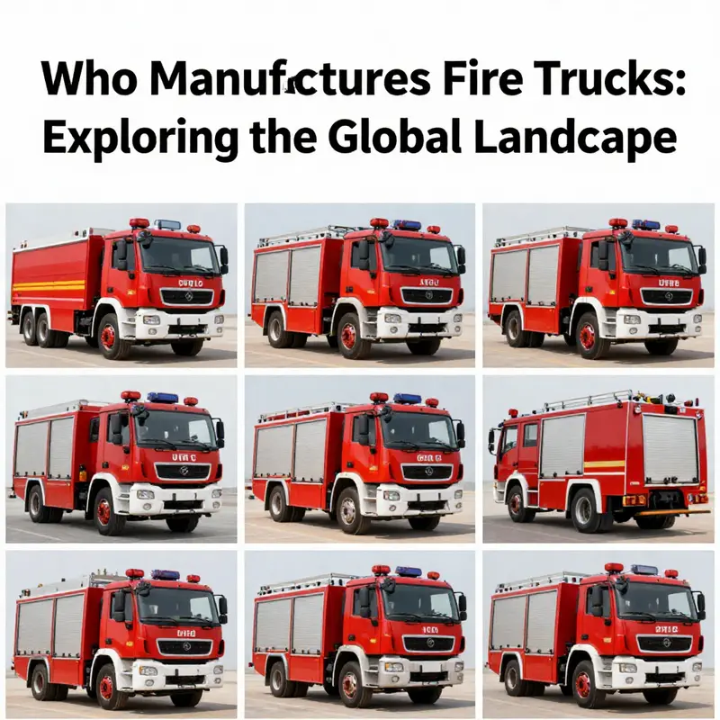 Showcasing the finest in fire truck innovation from leading manufacturers.