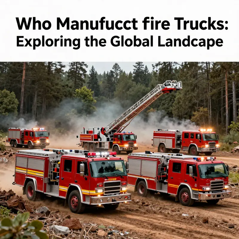 Showcasing the finest in fire truck innovation from leading manufacturers.