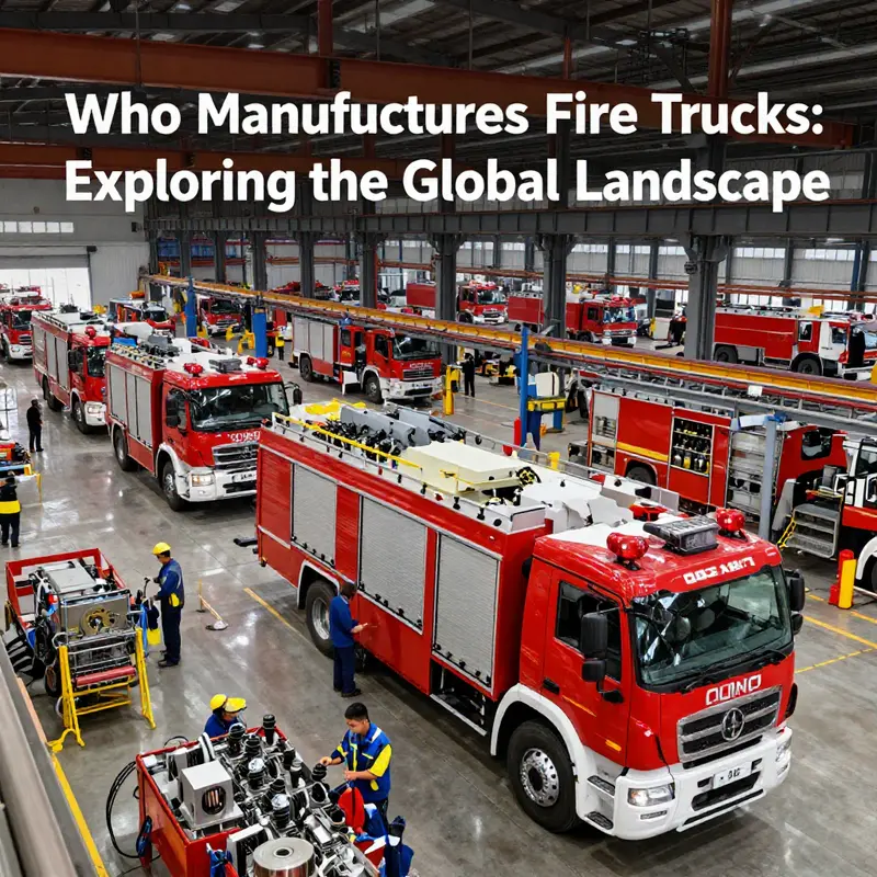 Showcasing the finest in fire truck innovation from leading manufacturers.