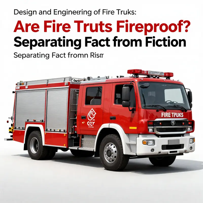 Examining the fire-resistant materials used in fire truck construction.