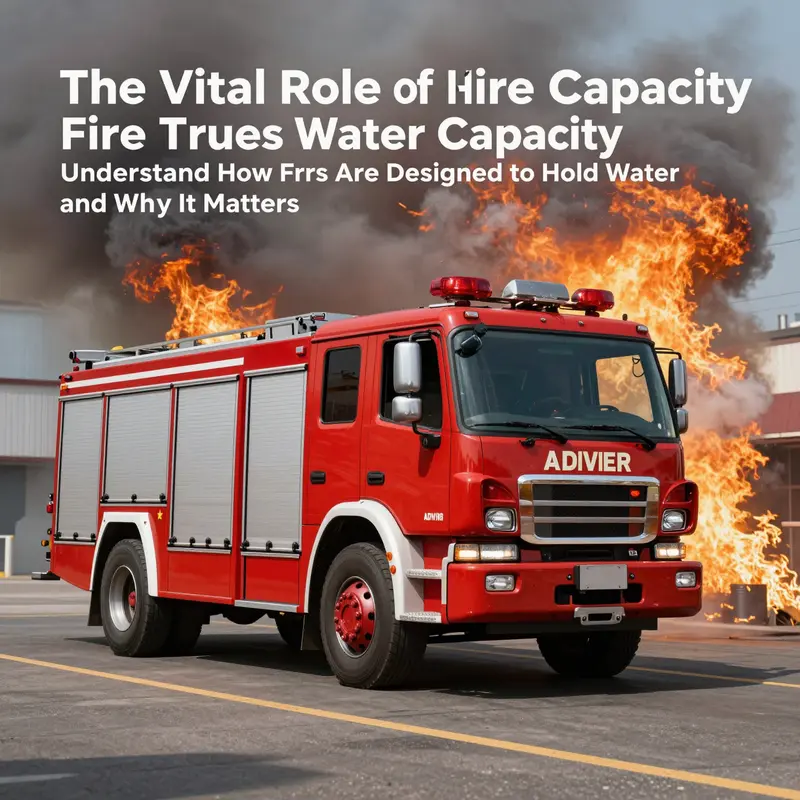 A red fire truck responding to a blaze, illustrating its critical function in emergency situations.
