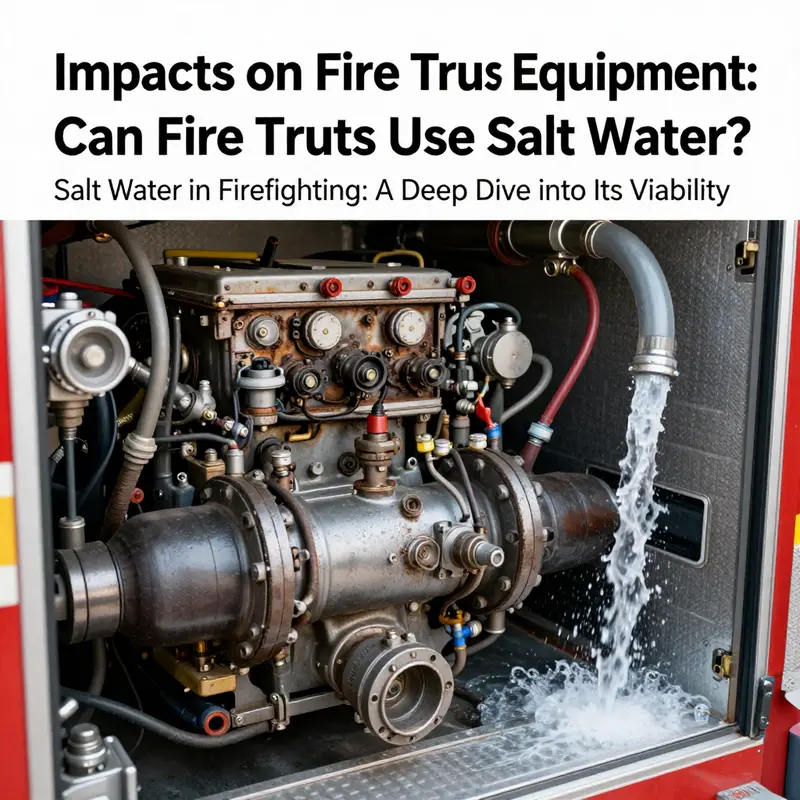 The devastating impacts of saltwater exposure on fire truck equipment.