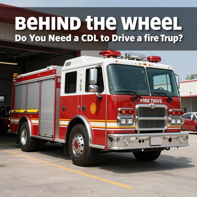 Understanding the regulations for driving fire trucks is crucial for aspiring firefighters and emergency service professionals.
