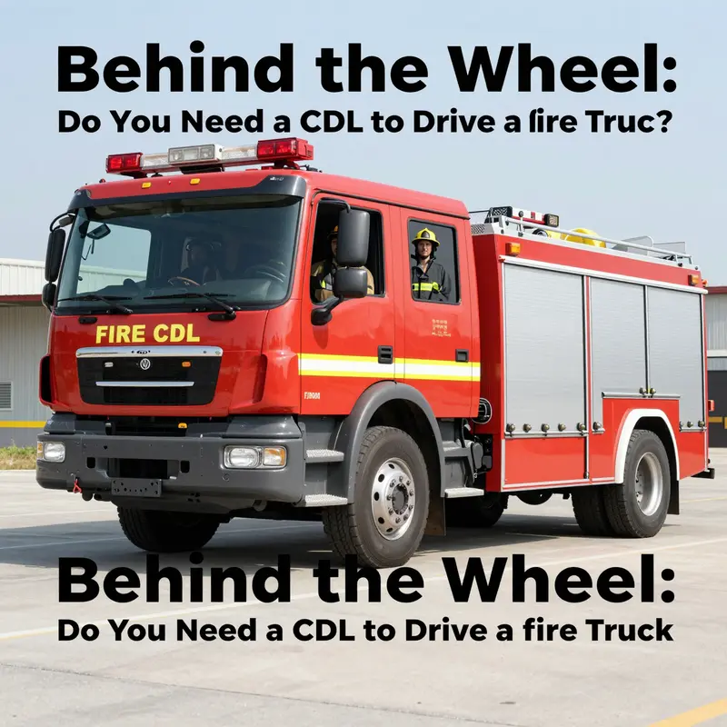 Understanding the regulations for driving fire trucks is crucial for aspiring firefighters and emergency service professionals.