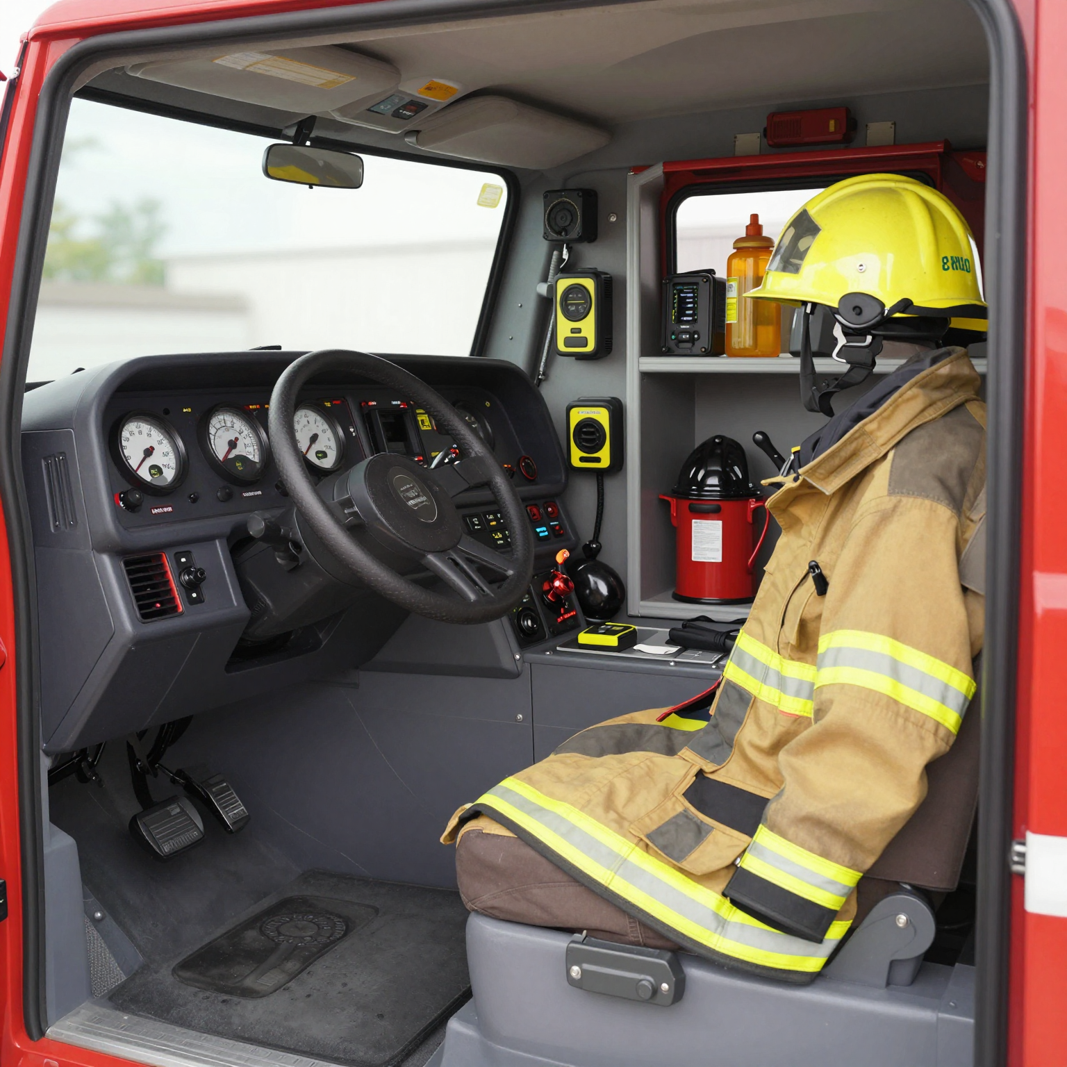 Fire Truck Cabin
