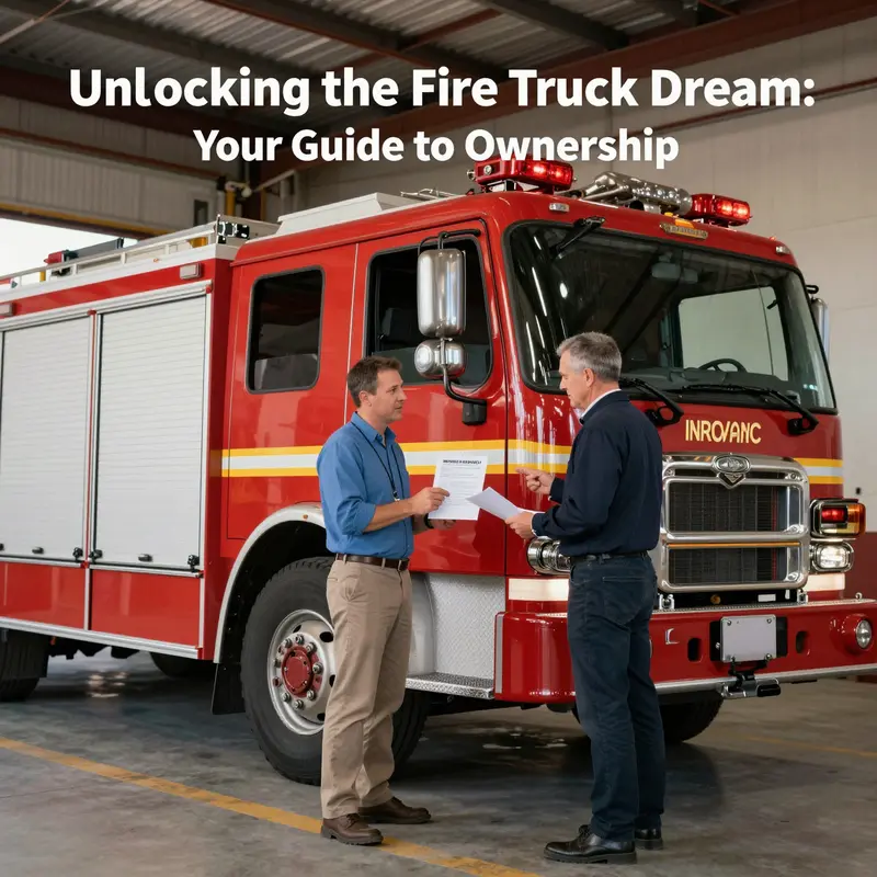 Understanding legal requirements for owning a fire truck is essential for potential owners.