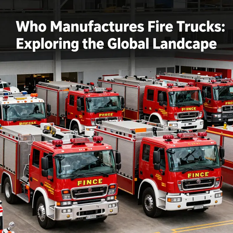 Showcasing the finest in fire truck innovation from leading manufacturers.